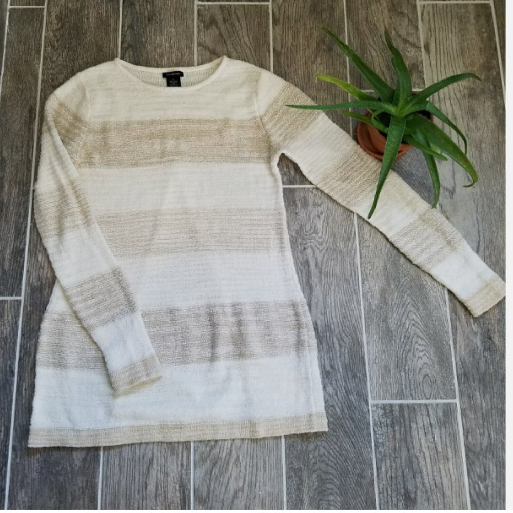 Calvin Klein cream/tan pullover
